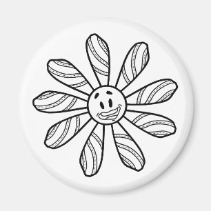 Íman Flor de rosto sorriso