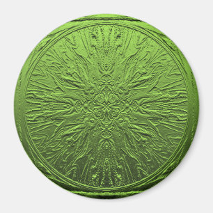 Íman Flor de Satin Verde......