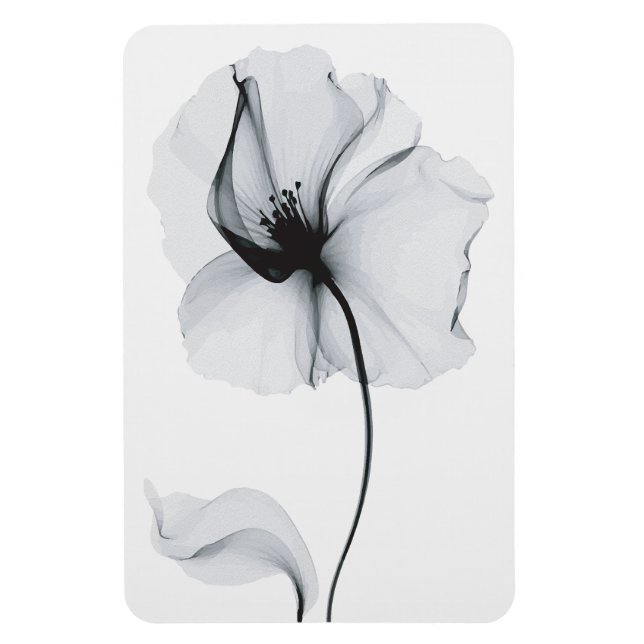 Íman Flor Deslumbrante: Reflexo Radiante da Natureza (Vertical)