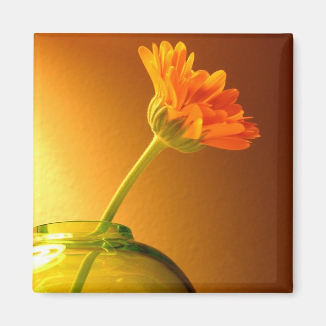 Íman Flor em Vase (Frente)