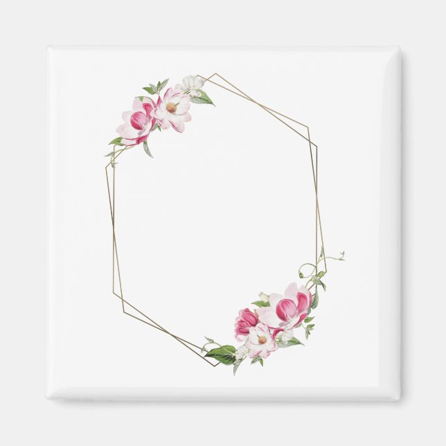Íman Flor Frame (Frente)