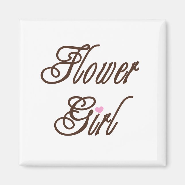 Íman Flor Girl Classy Browns (Frente)
