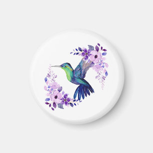 Íman Flor Hummingbird Magnet