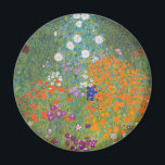 Íman flor jardim klimt gustav cottage<br><div class="desc">Um clássico trabalho de arte de Gustav Klimt,  Cottage Garden,  Bauergarten,  1907,  é um close up of a florden,  uma pintura floral colorida.</div>
