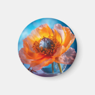 Íman Flor Laranja