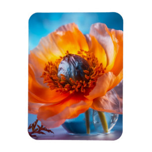Íman Flor Laranja