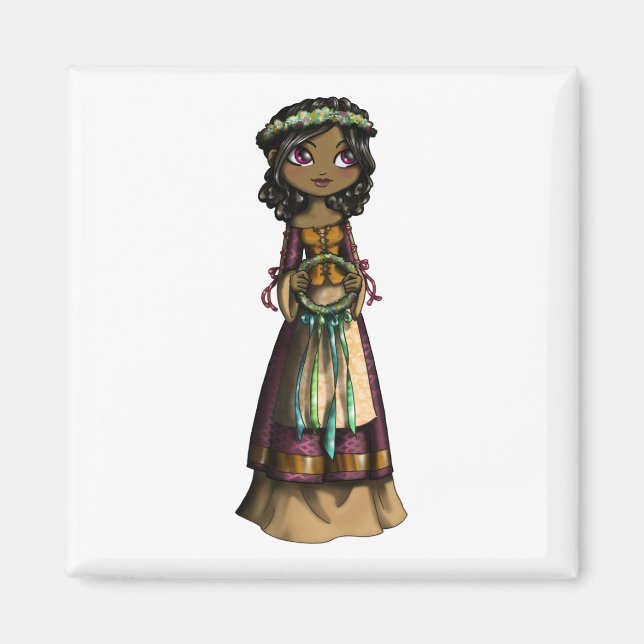 Íman Flor Maiden (Frente)