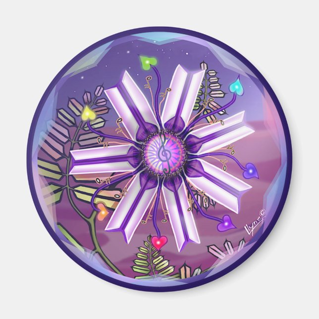 Íman Flor no deserto (Frente)