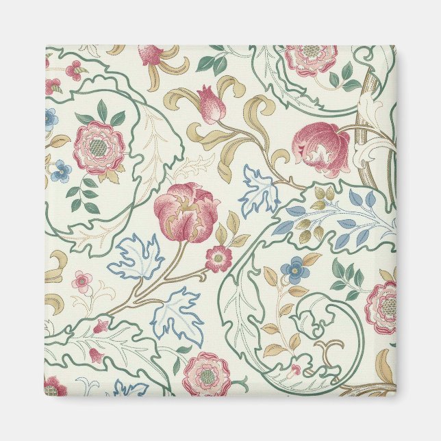 Íman Flor, Padrão Floral, William Morris (Frente)