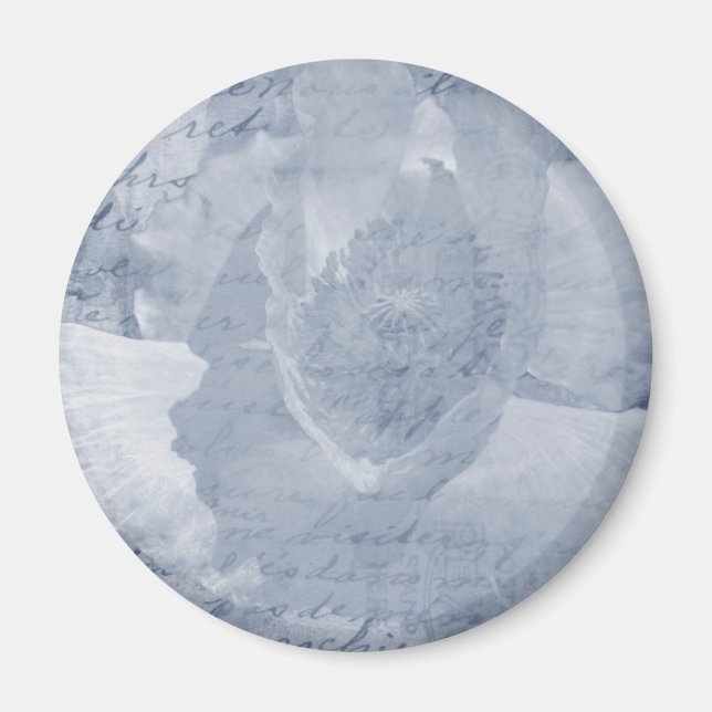 Íman Flor Poppy (Frente)