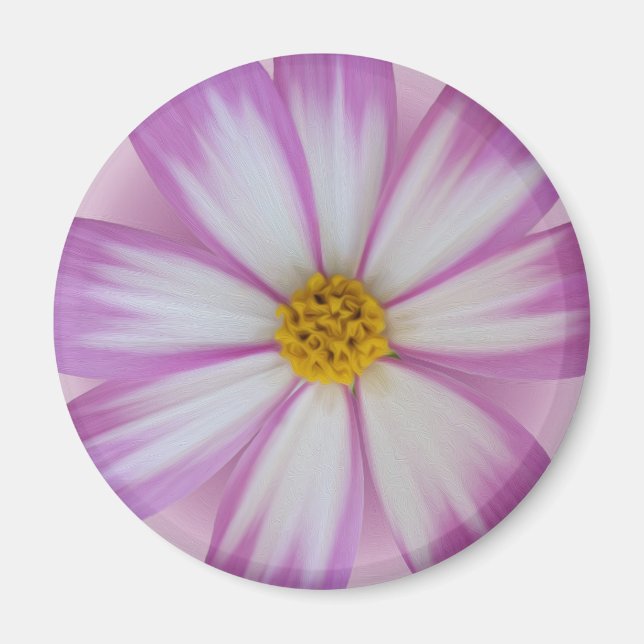 Íman Flor púrpura clara (Frente)
