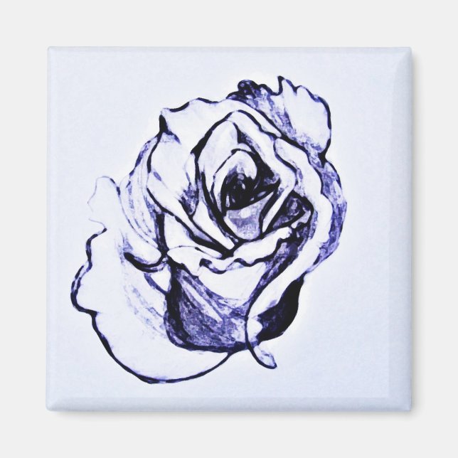 Íman Flor rosa (Frente)