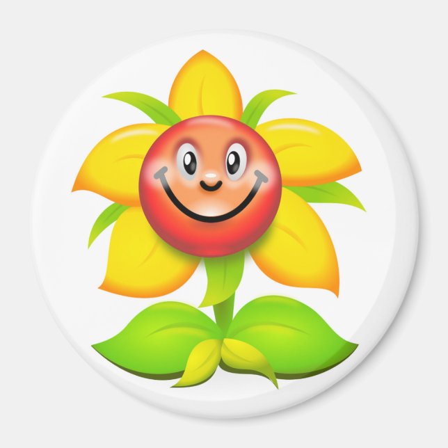 ÍMAN FLOR ROSTO (Frente)