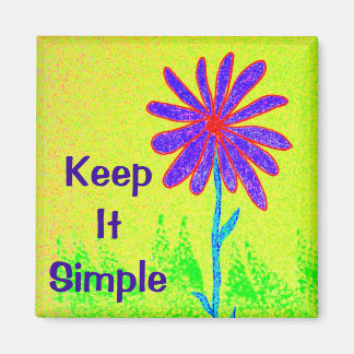 Íman Flor Selvagem Mantenha Simples