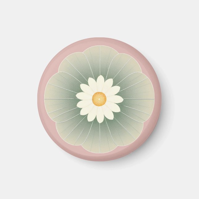 Íman Flor Simples (Frente)