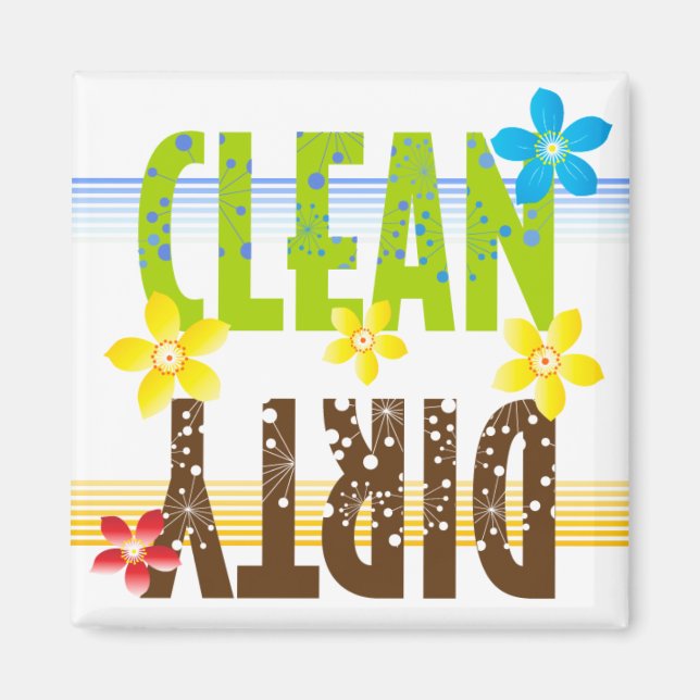 Íman Flor sujo e limpo (Frente)