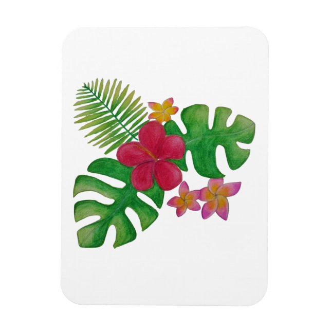 Íman Flor tropical (Vertical)