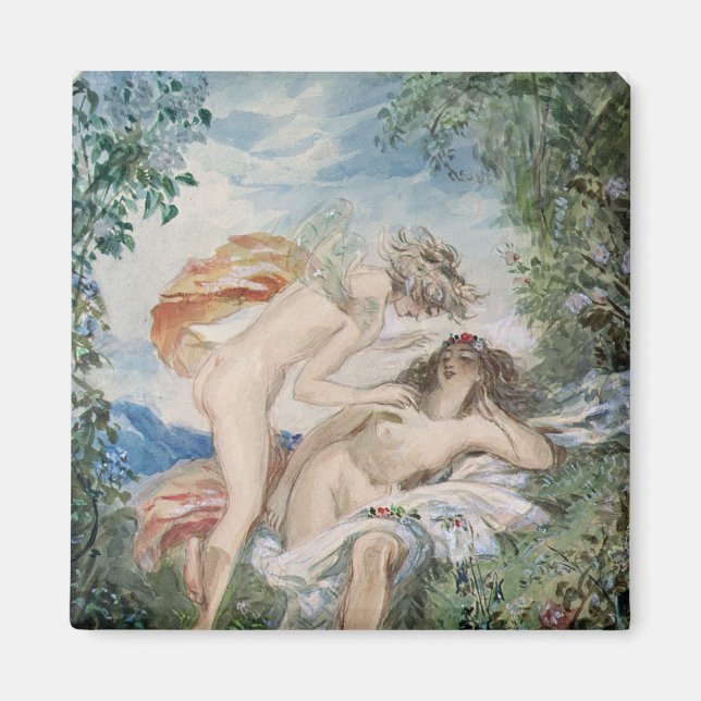 Íman Flora e Zephyr (Frente)