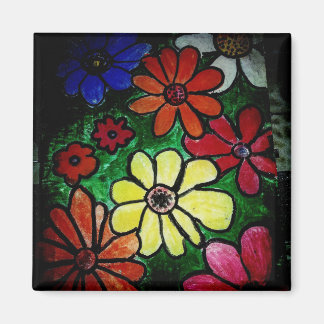 Íman floração colorida