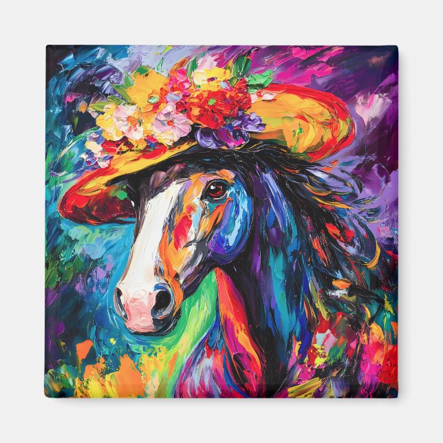 Íman Floral Blooming Stallion (Frente)