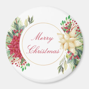 Íman Floral de Natal vintage