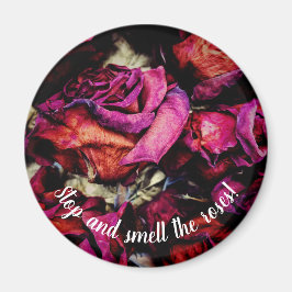 Íman Floral de Rosas vermelhas Vermelhas