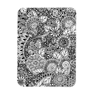 Íman Floral étnico inspirado