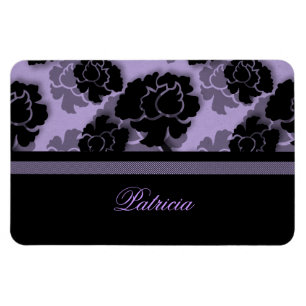 Íman Floral Grungy Flexi Magnet, Lilac