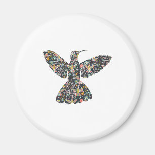 Íman Floral Hummingbird