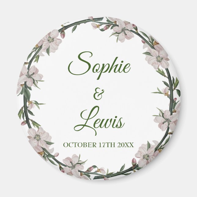 Íman Floral Wreath (Frente)