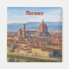 Íman Florence Aquarela Silhueta