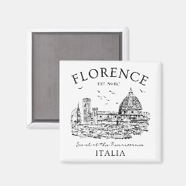 Íman Florence Itália - Firenze Souvenir Italiano