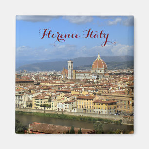 Íman Florence Itália skyline Viagem Magnet