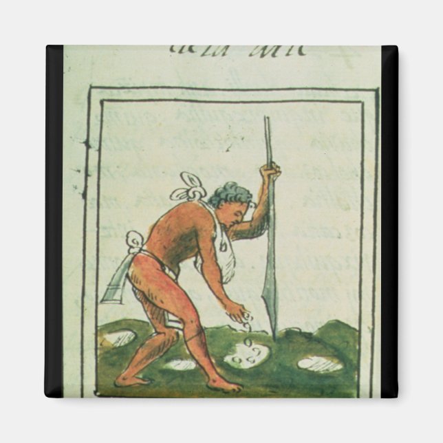 Íman Florentine Codex" por Bernardino de Sahagun (Frente)