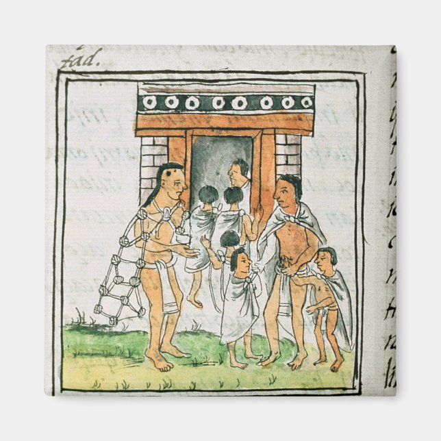 Íman Florentine Codex" por Bernardino de Sahagun (Frente)