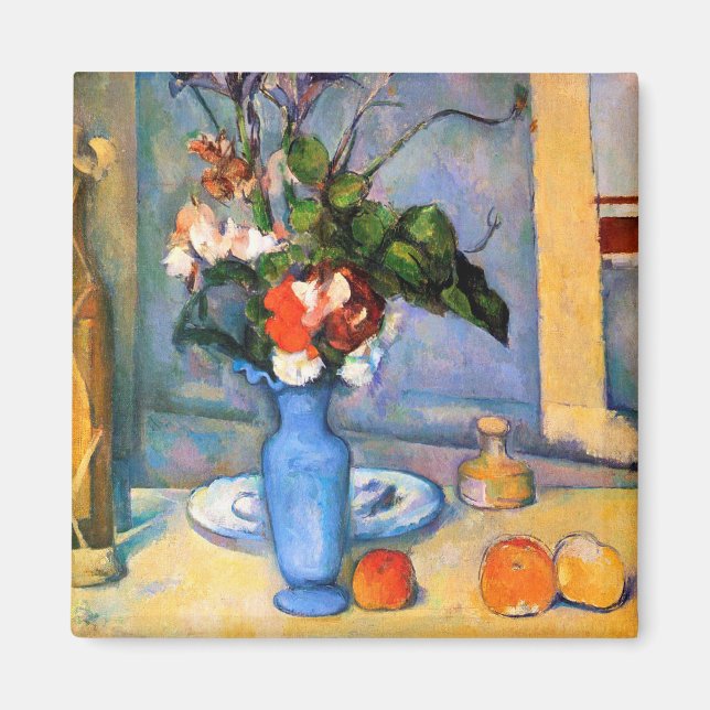 Íman Flores Azuis, Paul Cezanne (Frente)