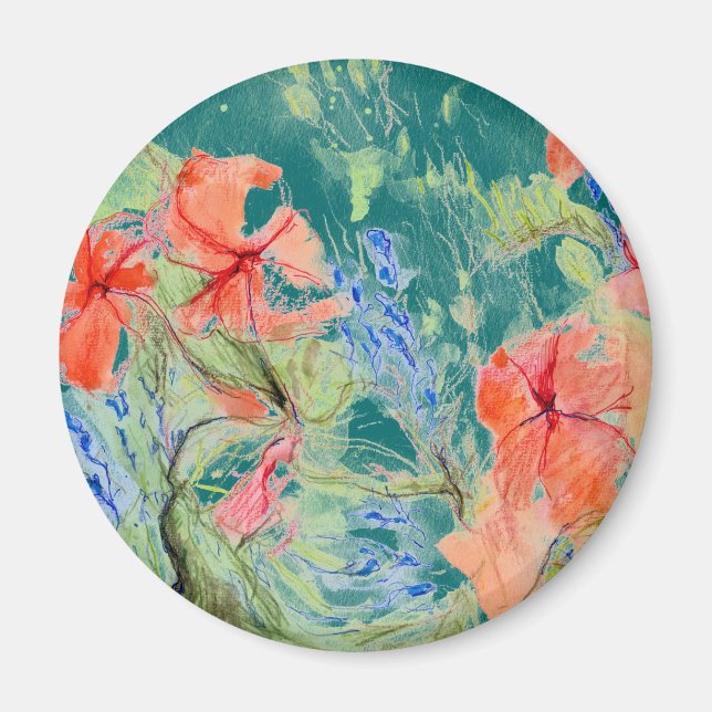 Íman Flores Balsam e Lobelia (Frente)