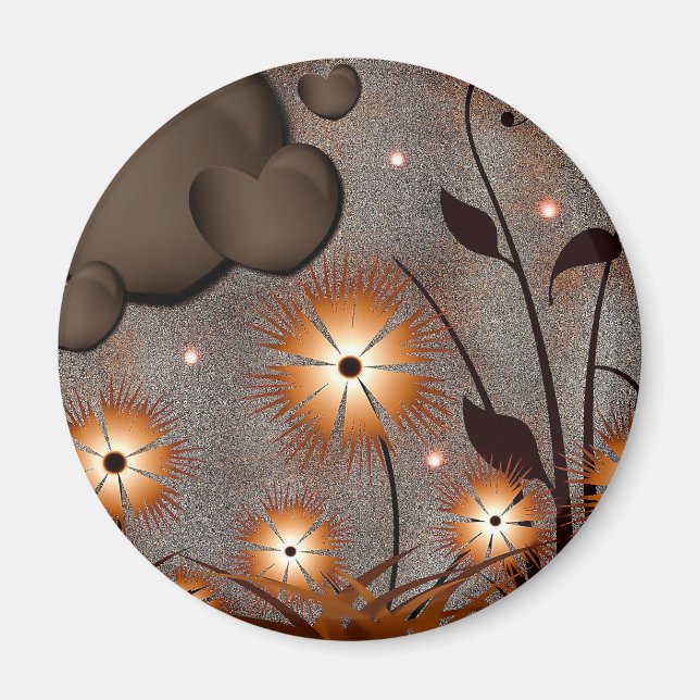 Íman Flores bonito (Frente)