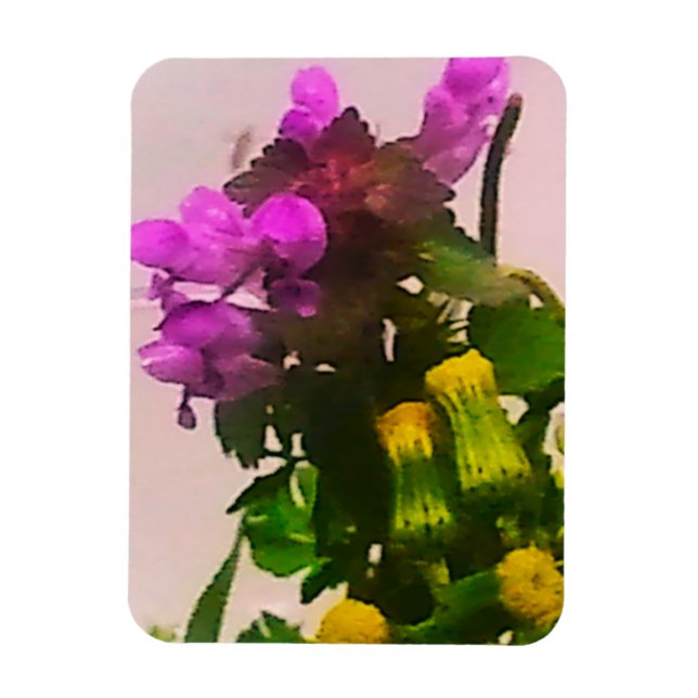 Íman flores buquês (Vertical)