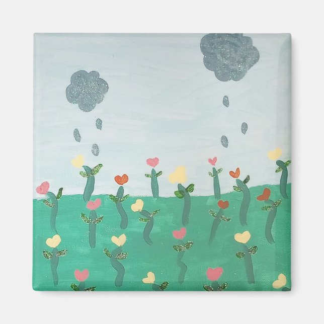 Íman Flores Dançantes Magnet (Frente)