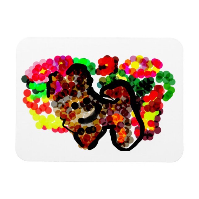 Íman flores de Chihuahua (Horizontal)