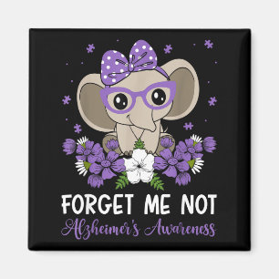 Íman Flores de Elefante de Conscientização do Alzheimer