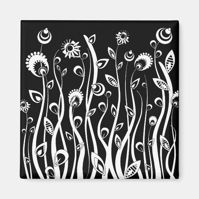 Íman flores de fantasia (Frente)