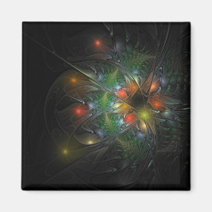 Íman Flores de fantasia fractal suaves e tenra