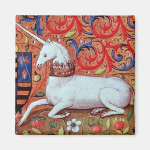 ÍMAN FLORES DE FANTASIA UNICORN E MEDIEVAL, MOTIFOS FLO