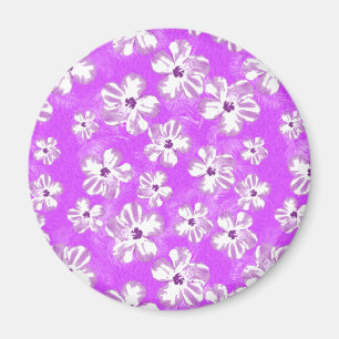 Íman Flores de Hibisco Roxo