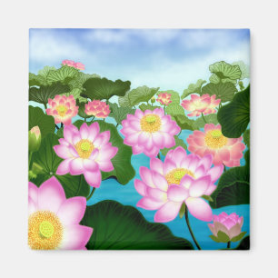 Íman Flores de Lotus sagrado
