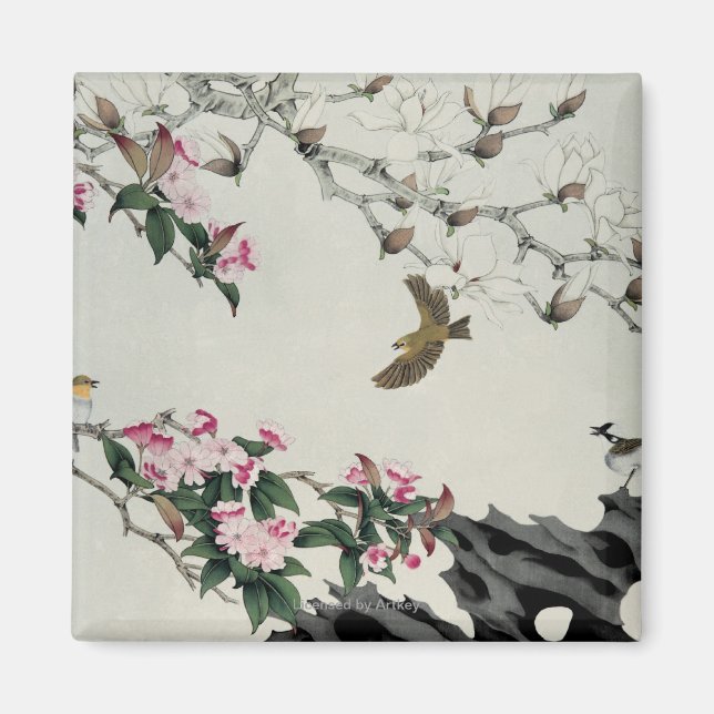 Íman Flores de primavera (Frente)