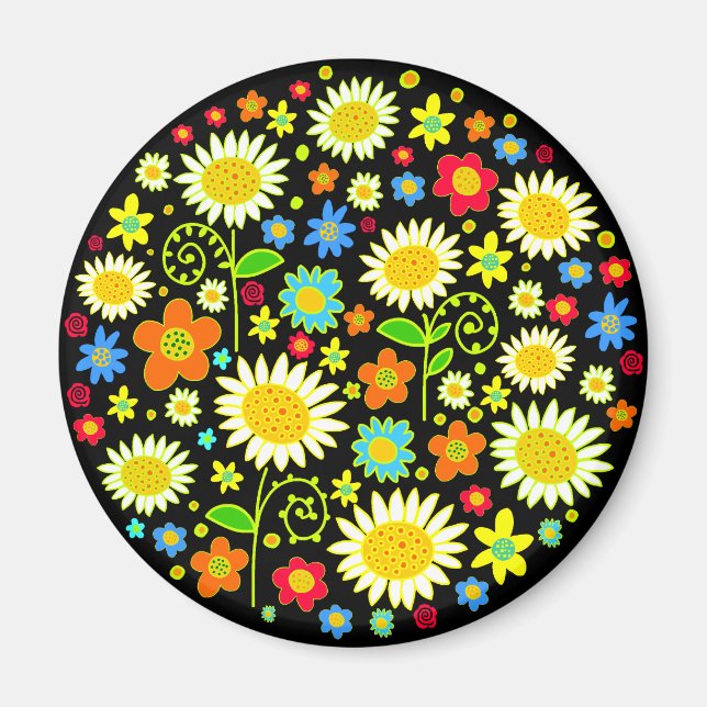 Íman Flores de primavera (Frente)