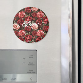 Íman Flores de Rosa Rosa Vermelha  
